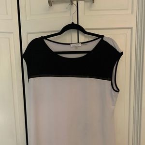 Calvin Klein Black & White Top
